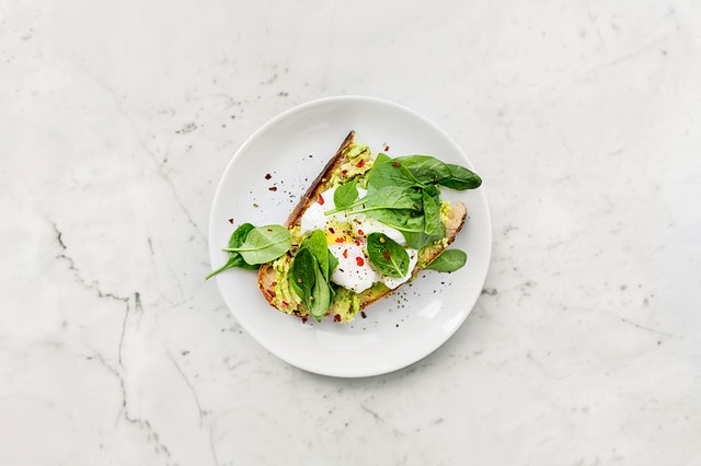 Voorbeeld van een gezonde lunch